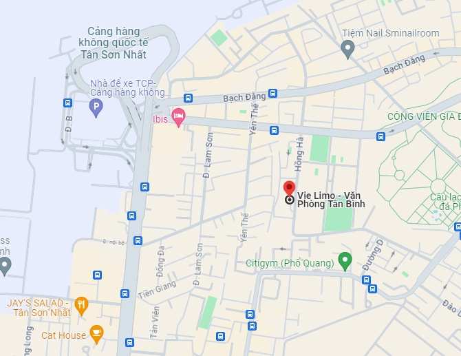 Hướng di chuyển VP Tân Bình