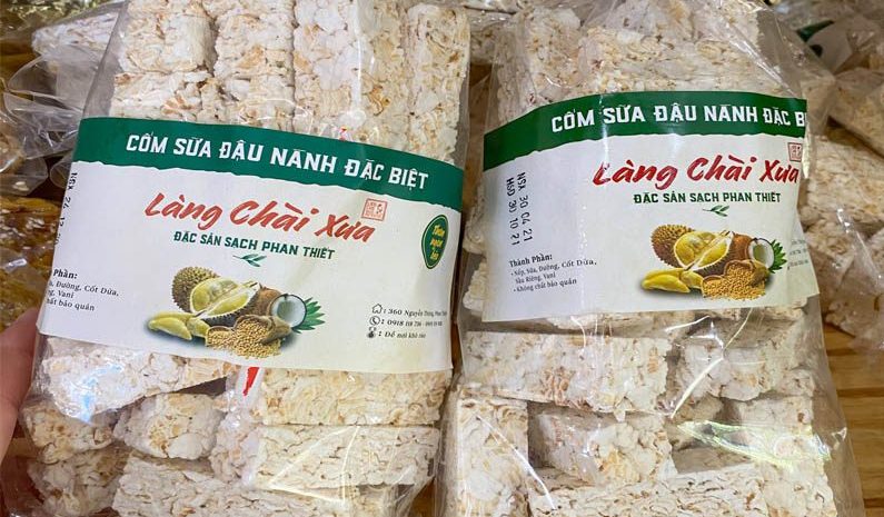 Bánh cốm sữa