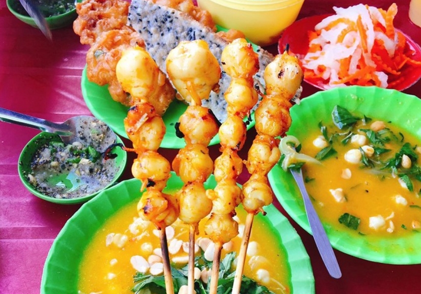 Răng mực nướng Phan Thiết
