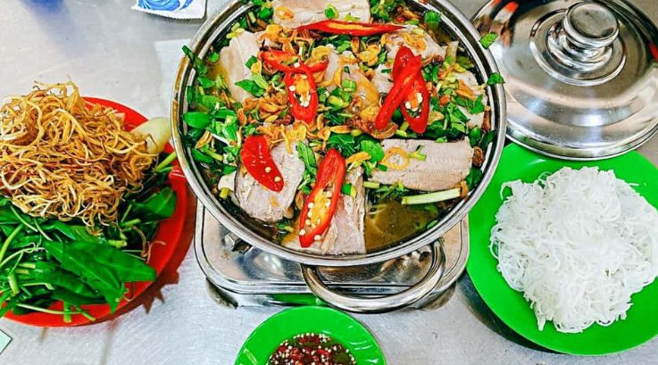 Lẩu cá đuối Trương Công Định
