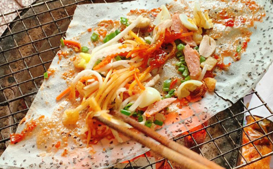 Bánh tráng nướng Phan Thiết