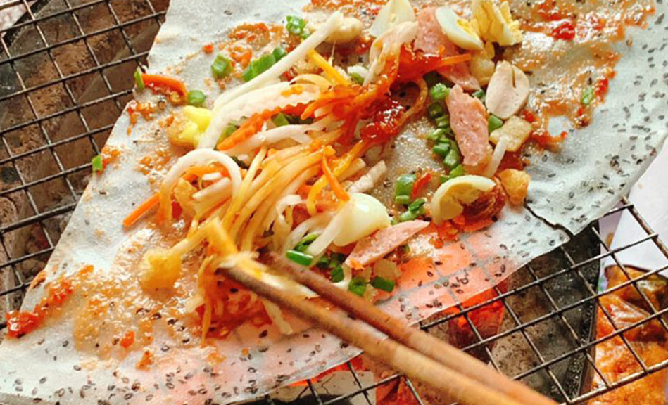 Bánh tráng nướng mắm ruốc Phan Thiết Cẩm Xìn
