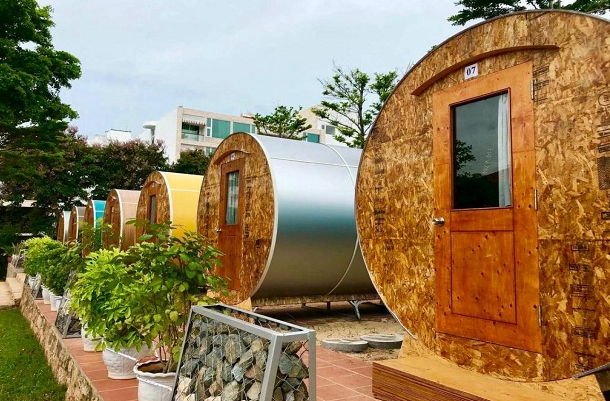 Nhà nghỉ Ống cống gió biển