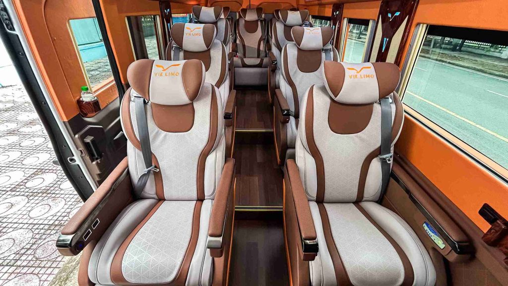 Cách ngả ghế xe limousine 11 chỗ